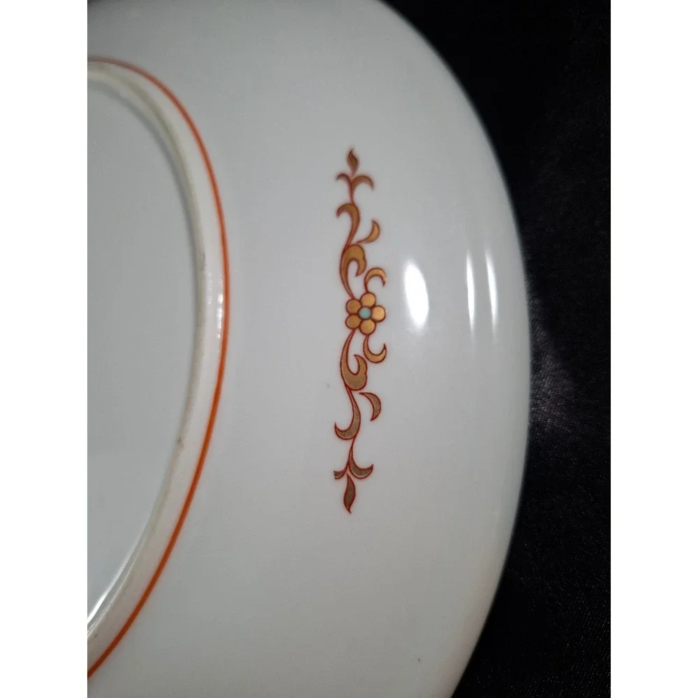 Japanese Imari Porcelain Phoenix Peony Charger Plate Red Gold M382 12 Inch